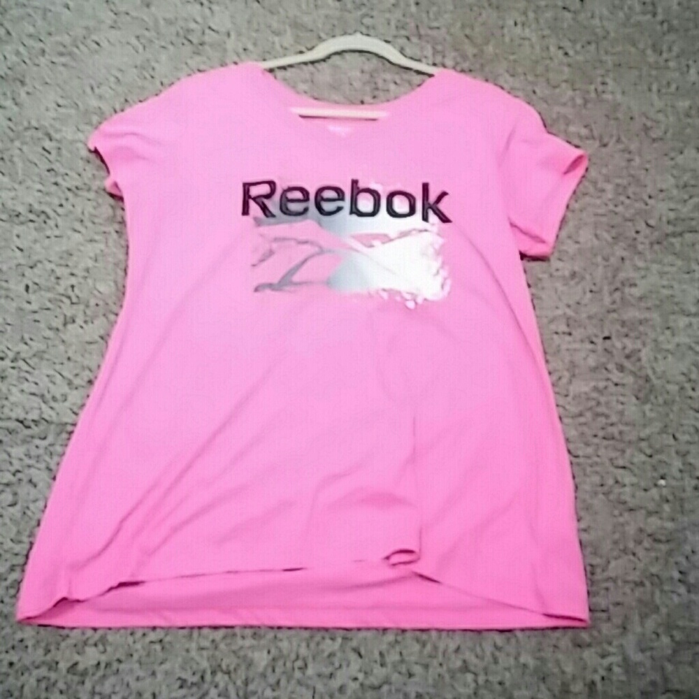 Reebok pink top